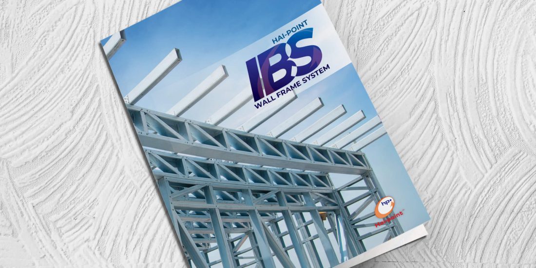 haipoint construction material brochure design