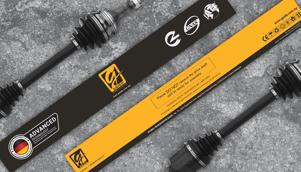 Gaido Product box design